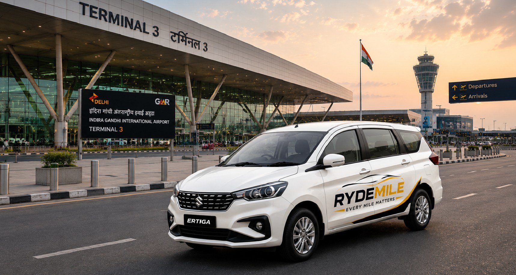 RydeMile Outstation Taxi Trip from Chandigarh Airport to Zostel Pulga