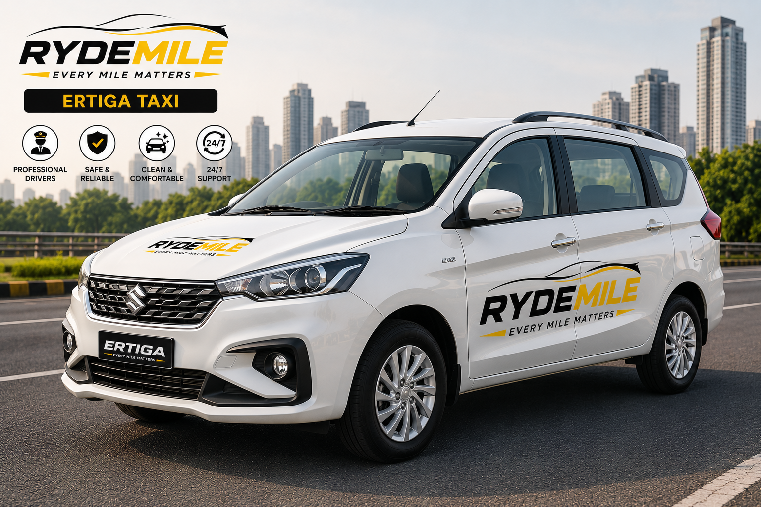 Maruti Suzuki Ertiga 6 Seater MUV Taxi Car